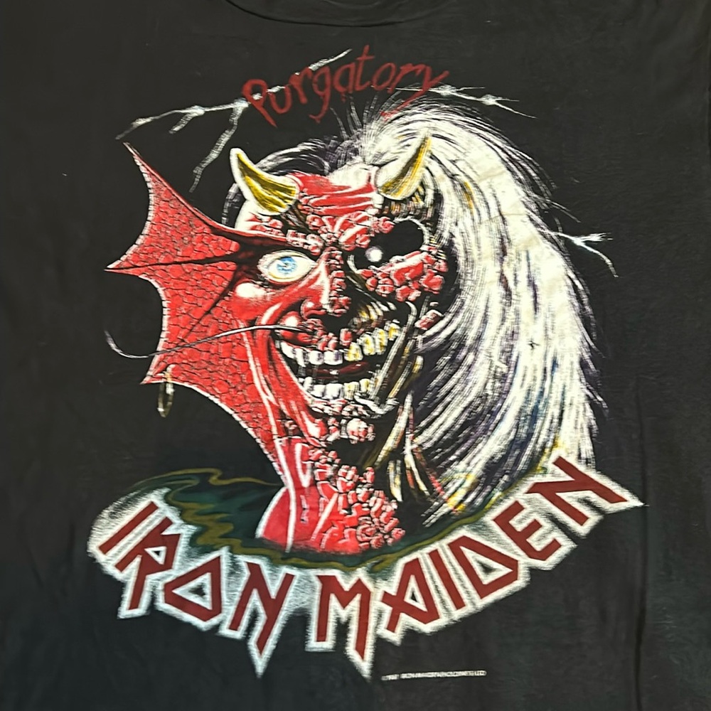 1987 Iron Maiden Purgatory Shirt